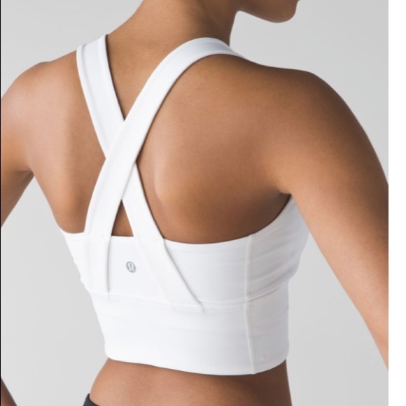 lululemon athletica Other - Lululemon Beat the Heat Bra 6 White Read Descrip